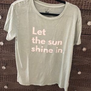 Billabong T-shirt “Let the sun shine in”